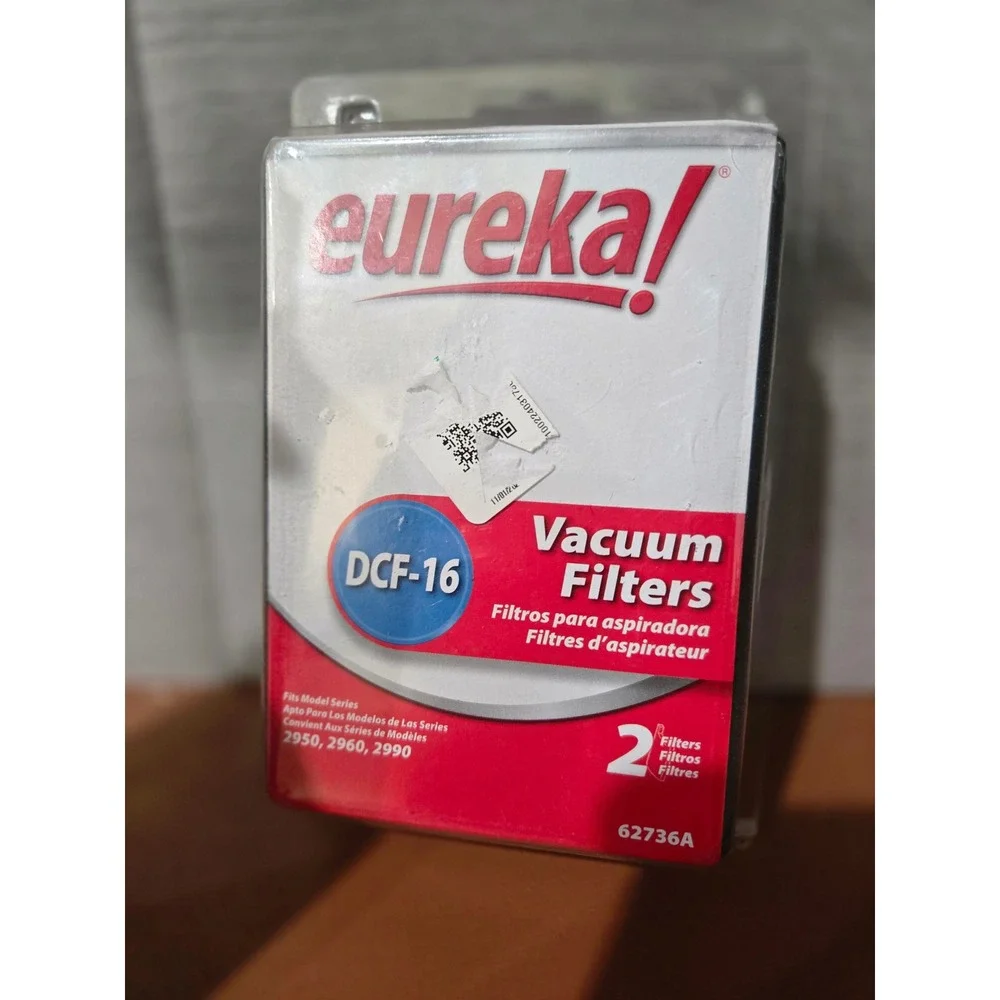 Eureka DCF-16 Vacuum Filters for Eureka Models 2950 2960 2990 2 Filters New